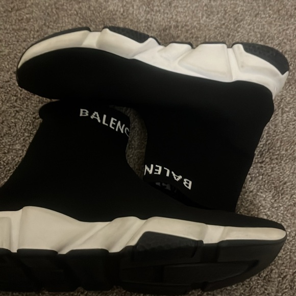 Balenciaga Speed Trainer Jacquard (used) size 10, EU 43 (100% authentic) - Picture 6 of 8